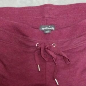 Eddie Bauer Women's Burgundy Sweatpants